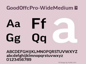 GoodOffcPro-WideMedium