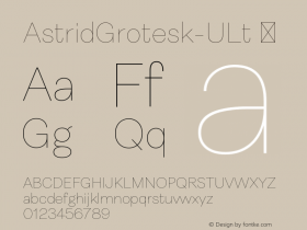 AstridGrotesk-ULt