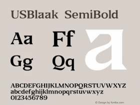 USBlaak-SemiBold