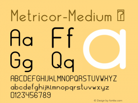 Metricor-Medium