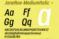 JaneRoe-MediumItalic