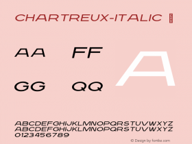 Chartreux-Italic