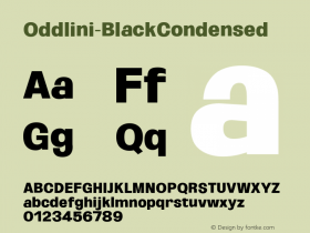 Oddlini-BlackCondensed