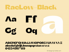 RaeLow-Black