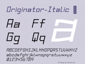 Originator-Italic