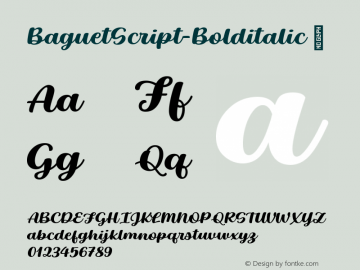 BaguetScript-Bolditalic