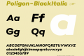 Poligon-BlackItalic