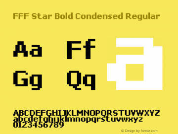 FFF Star Bold Condensed