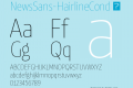 NewsSans-HairlineCond