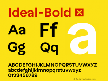 Ideal-Bold