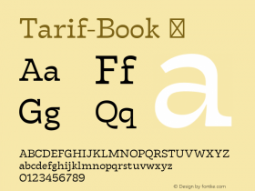 Tarif-Book