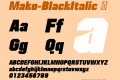 Mako-BlackItalic