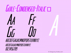 Guile-Condensed-Italic