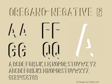 Oregano-Negative