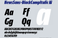 NewsSans-BlackCompItalic