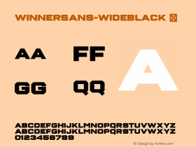 WinnerSans-WideBlack