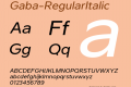 Gaba-RegularItalic