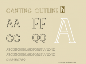 Canting-Outline