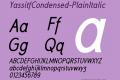 YassitfCondensed-PlainItalic