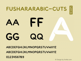 FusharArabic-Cuts