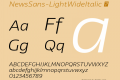 NewsSans-LightWideItalic