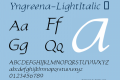 Yngreena-LightItalic