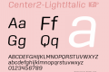 Center2-LightItalic