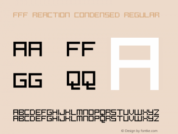 FFF Reaction Condensed