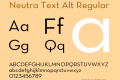 Neutra Text Alt