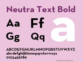 Neutra Text