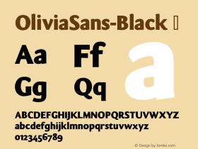 OliviaSans-Black