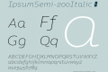 IpsumSemi-200Italic