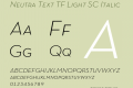 Neutra Text TF Light SC