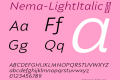 Nema-LightItalic