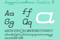 FeggoliteMono-Italic