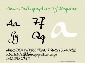 Anke Calligraphic FG