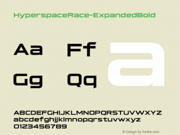 HyperspaceRace-ExpandedBold