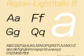 Rigton-LightItalic