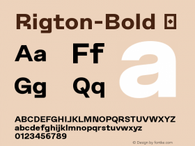 Rigton-Bold