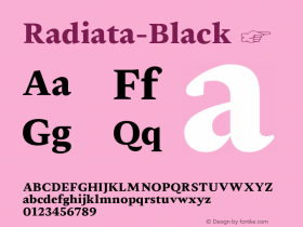 Radiata-Black