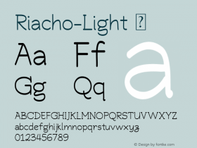 Riacho-Light