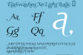 ElaSwashesXeLightItalic