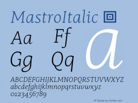 MastroItalic