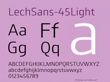 LechSans-45Light