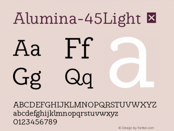 Alumina-45Light