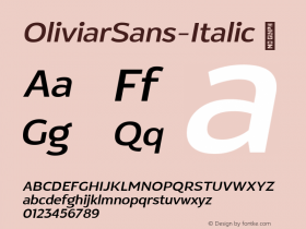 OliviarSans-Italic