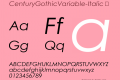 CenturyGothicVariable-Italic