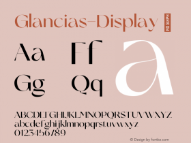 Glancias-Display