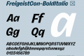 FreigeistCon-BoldItalic