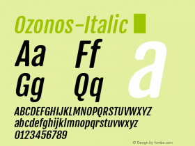 Ozonos-Italic